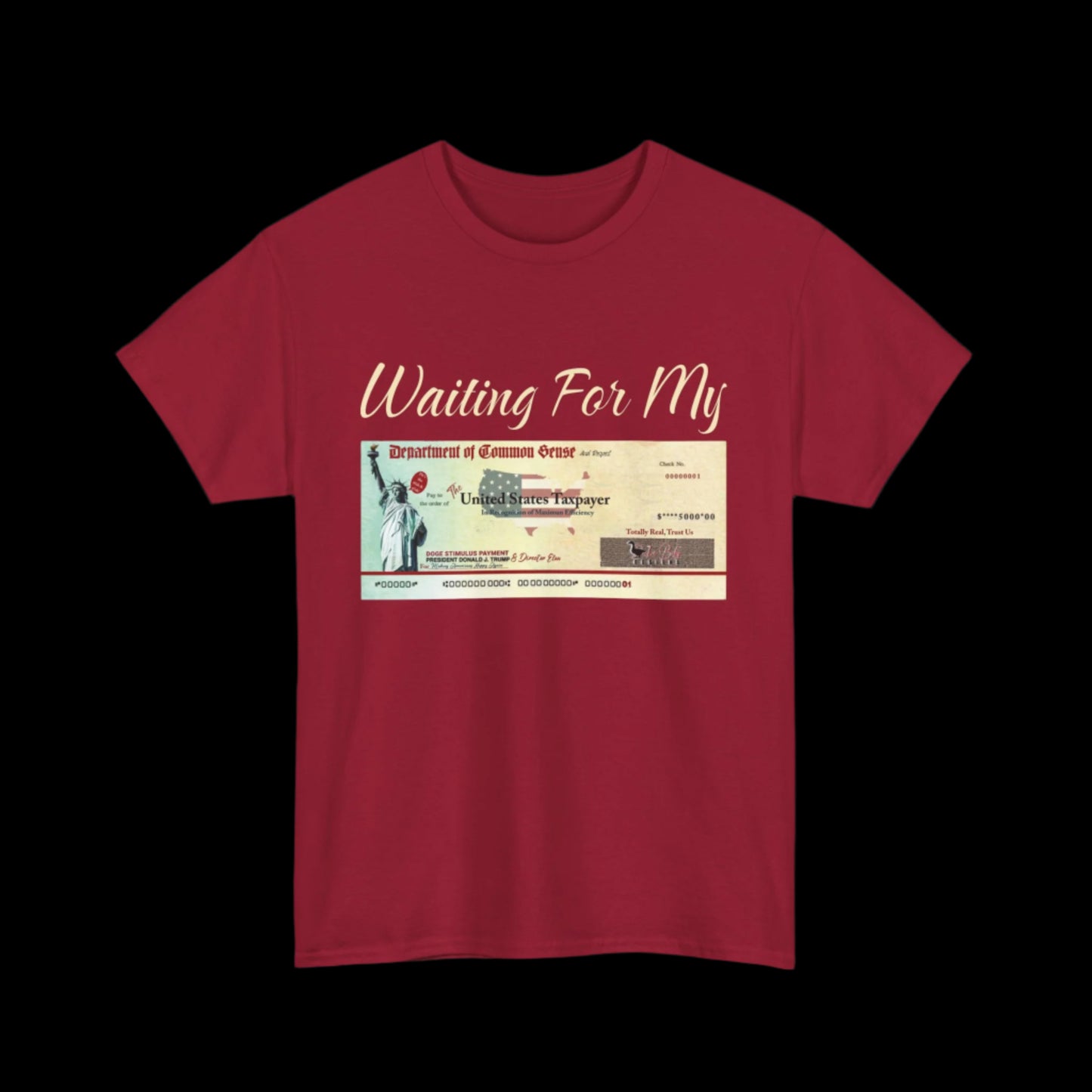 Waiting For My Stimulus Check T-Shirt