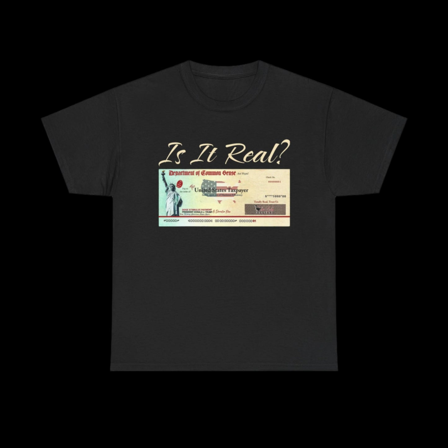 Is This Real? Stimulus Check custom T-Shirt