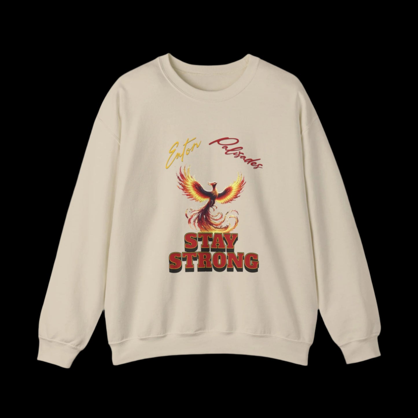 Eaton Palisades Stay Strong Custom Crewneck Sweatshirt